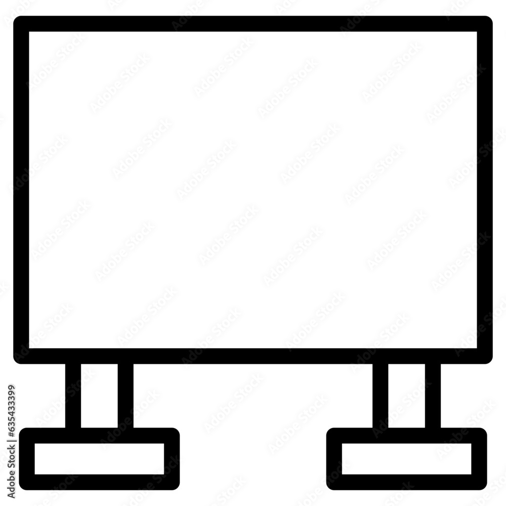 Fototapeta premium smart tv line 