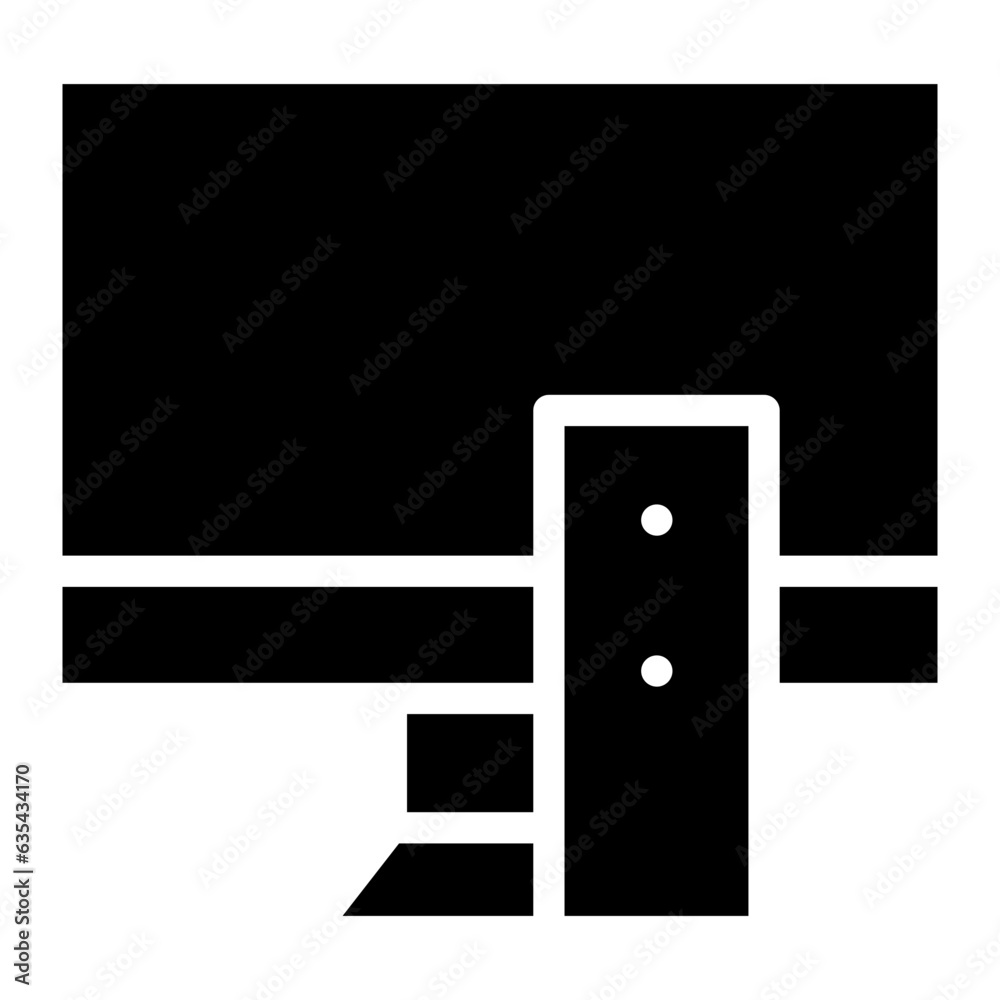 smart tv glyph 