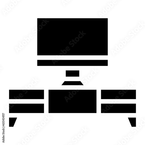 smart tv glyph 