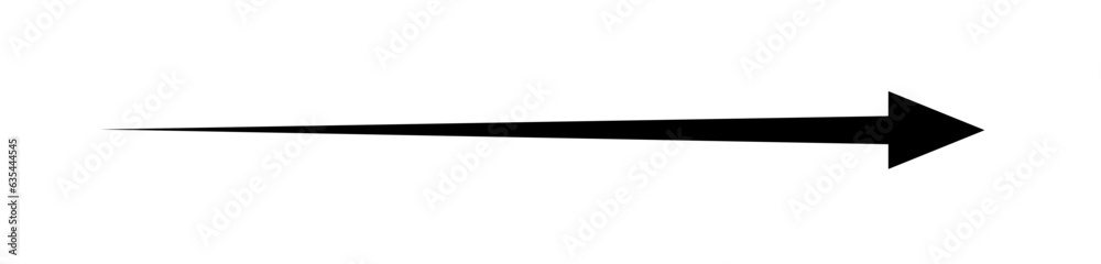 Black arrow pointing right. Arrow shape element. Vector Black arrow pointing right. Arrow shape element. Vector