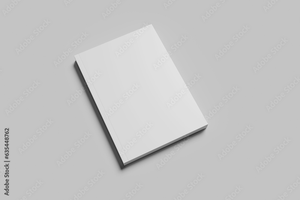 Blank A4 Book Mockup Blank A4 Book Mockup