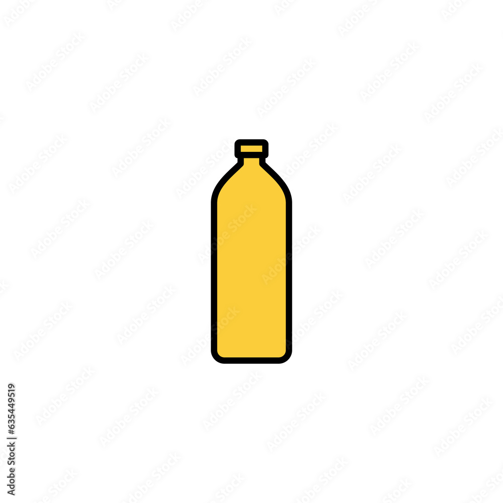 Bottle icon vector for web and mobile app. bottle sign and symbol Bottle icon vector for web and mobile app. bottle sign and symbol