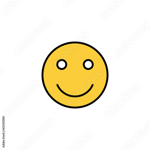 smile icon vector for web and mobile app. smile emoticon icon. feedback sign and symbol