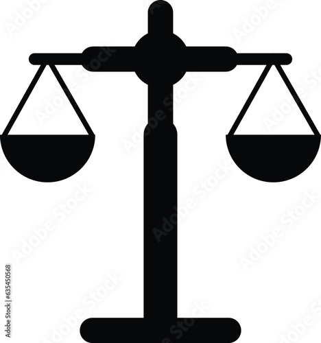 Equity, Law, Court Icon Symbol