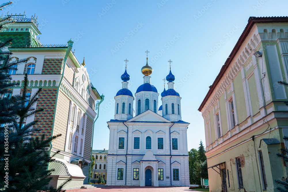 Tambov, Russia. Kazan Church of the Kazan Monastery of Tambov