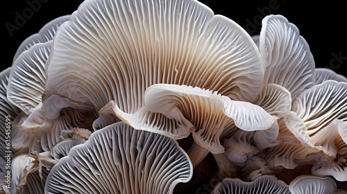 Macro Mushroom Gills © Asep