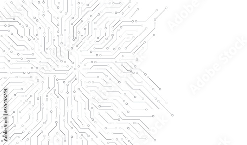 Circuit board. High-tech technology background. Cyber connection electronic. Networking connections background