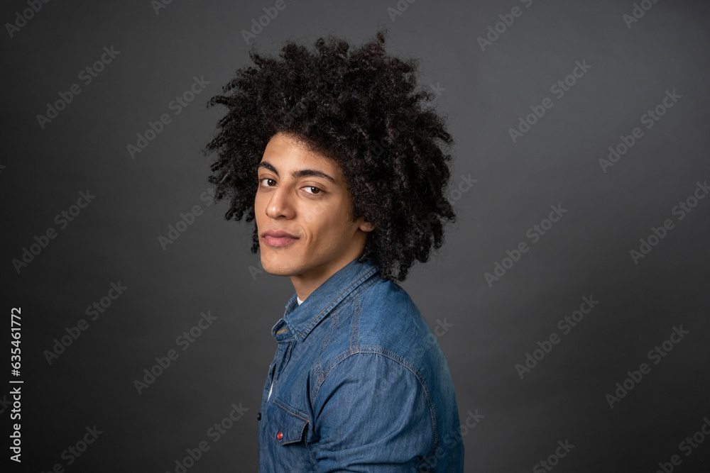Contented smiling guy looking happy and pleased Contented smiling guy looking happy and pleased