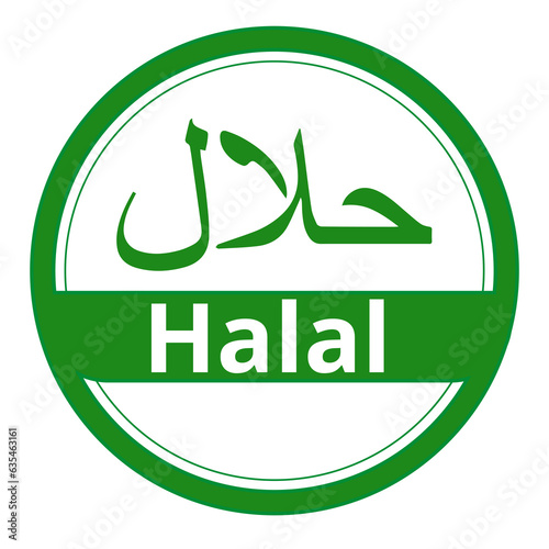 Halal Logo on a Transparent Background
