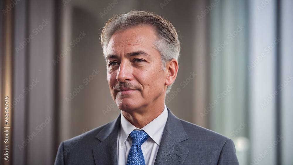 portrait of a professional businessman .Generative AI portrait of a professional businessman .Generative AI