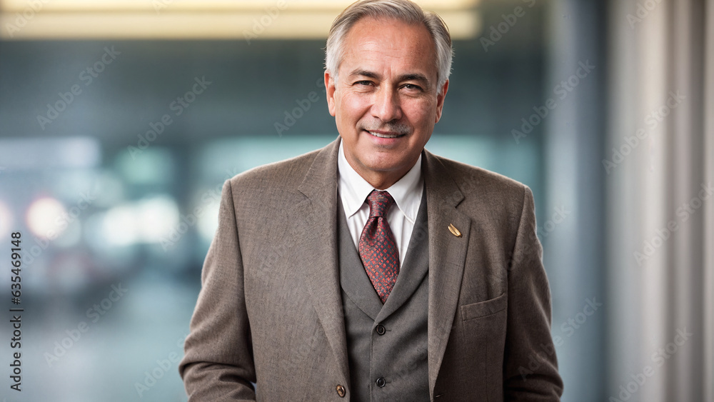 portrait of a businessman .Generative AI portrait of a businessman .Generative AI