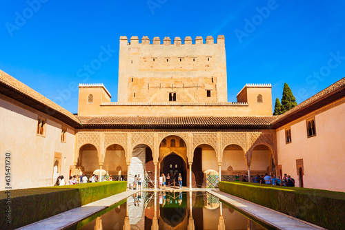Court of the Myrtles, Comares Palace, Alhambra Fortress