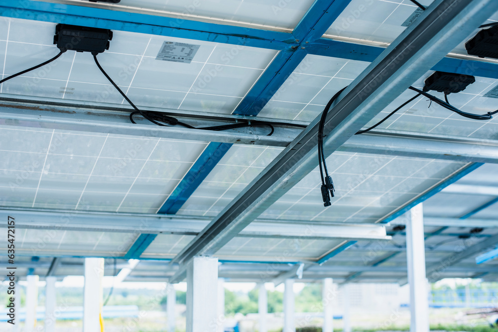 Solar cell connector. Solar PV connector of the solar cell circuit and ...