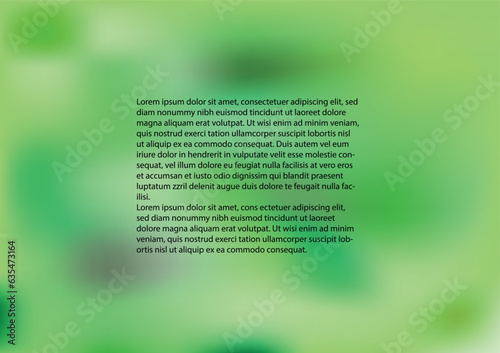 The abstract green background like a blurry bush, natural gradient backdrop ,vector illustration for your graphic design, spring banner or watercolor poster.