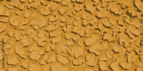 Drought ground vector background