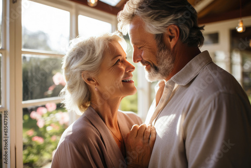 Man Expressing Love with a Cheek Kiss