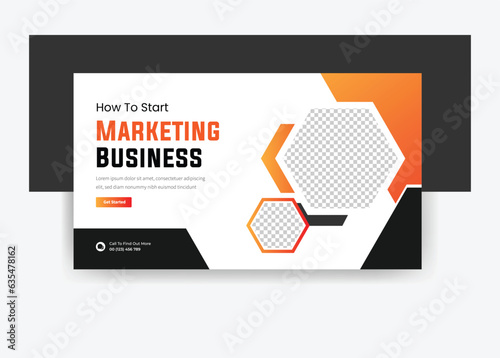  How to start marketing business YouTube thumbnail design