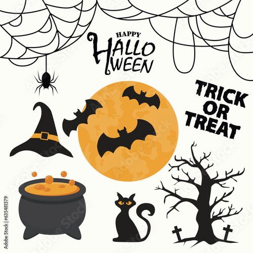 Happy Halloween holiday sea...