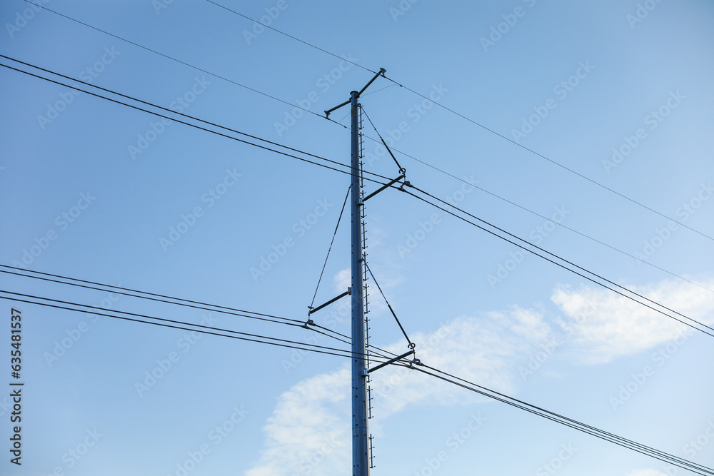 overhead power lines depict vital electric power transmission, linking communities and driving progress. Symbolic of energy flow and connectivity, overhead power lines depict vital electric power transmission, linking communities and driving progress. Symbolic of energy flow and connectivity,