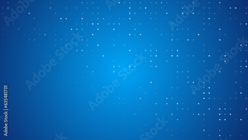 Colorful little dots randomly generated on a gradient background. Little stars generating seamless loop backdrop animation for presentations, talk show, podcast etc. photo