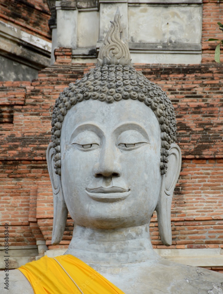 buddha statue in the temple of thailand