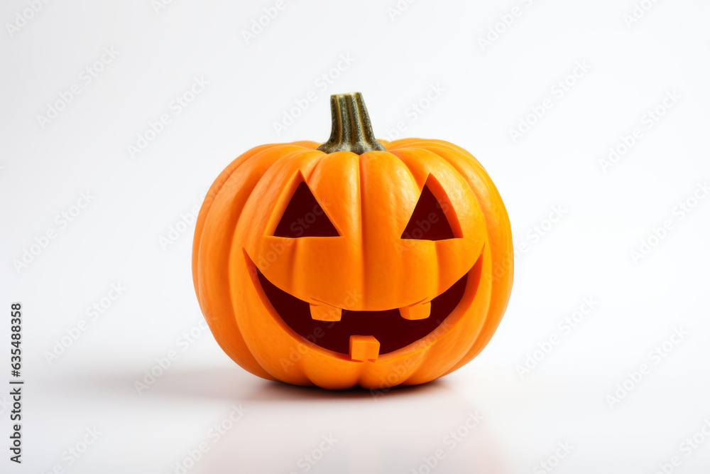 Jack O Lantern halloween pumpkin. Generative AI. Jack O Lantern halloween pumpkin. Generative AI.