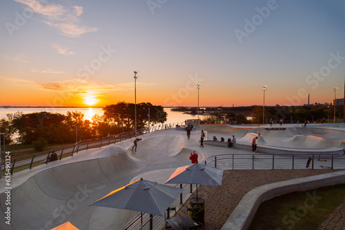 pista de skate Orla do Guaíba photo