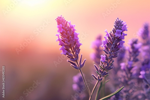 pretty lavender flowers