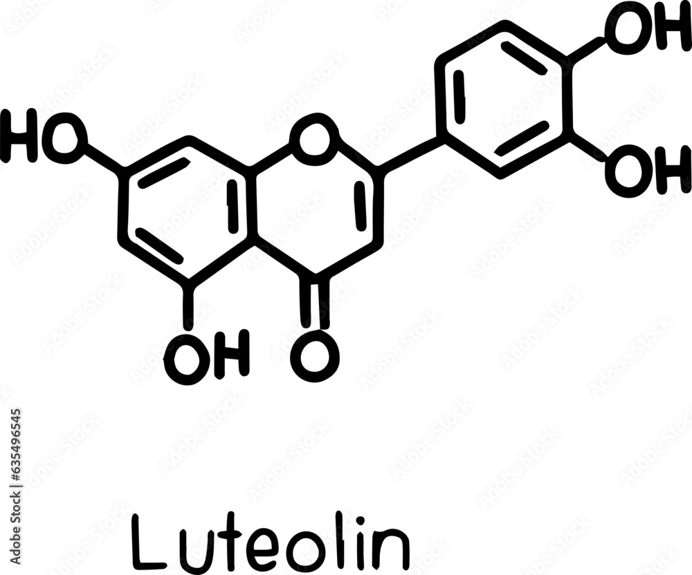 Fototapeta premium chemical bond handwritten lettering