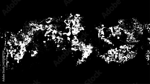 Dust and scratches design. Aged photo editor layer. Black grunge abstract background. Black scratched grunge background, old film effect, space for text. Dust and scratches - layer for photo editor.