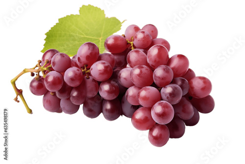 Grapes on Transparent Background, PNG, Generative Ai