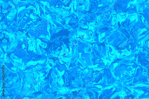 Abstract background of blue gradient marble liquid pattern.