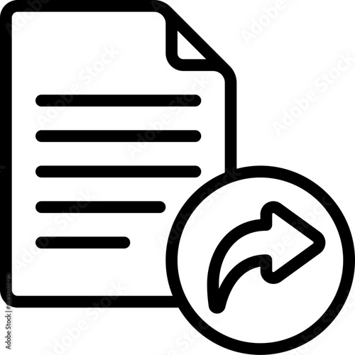 Share Document Icon