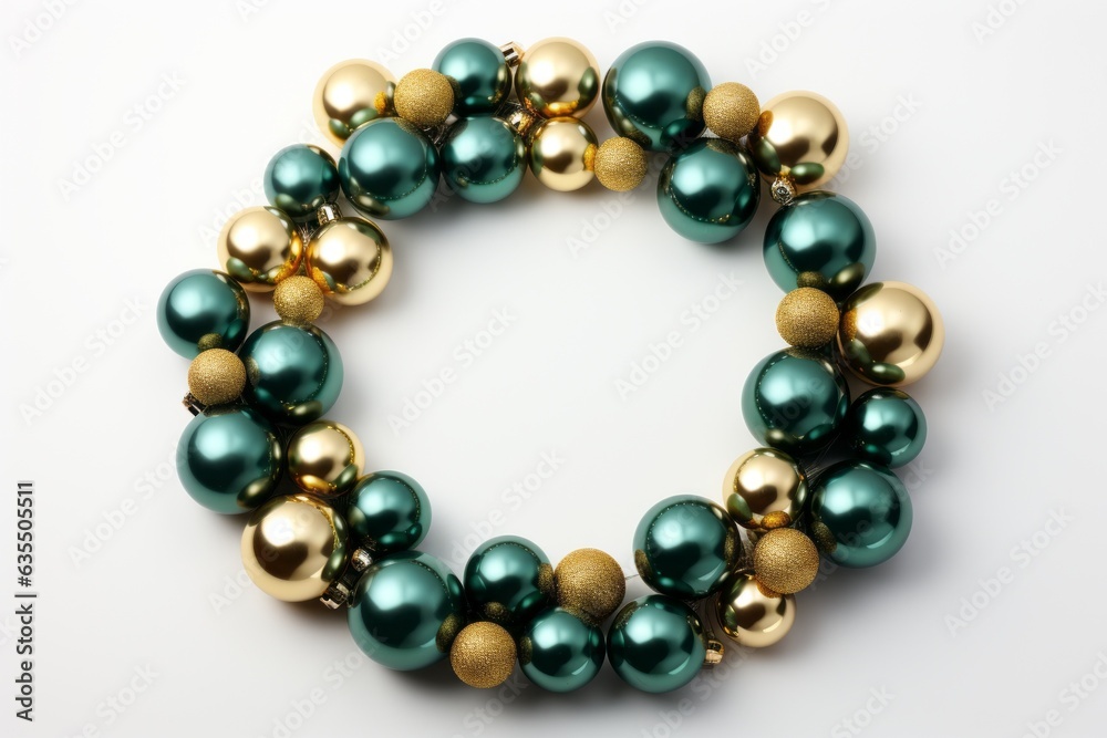 Christmas wreath. Decor for the holidays. Merry christmas and happy new year concept. Christmas wreath. Decor for the holidays. Merry christmas and happy new year concept.