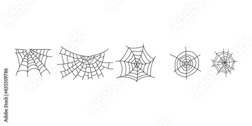 Abstract spider web for web backdrop design. Grunge texture.