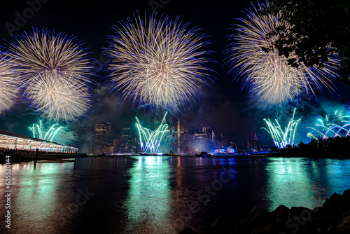 July 4th Macy's Fireworks in New York