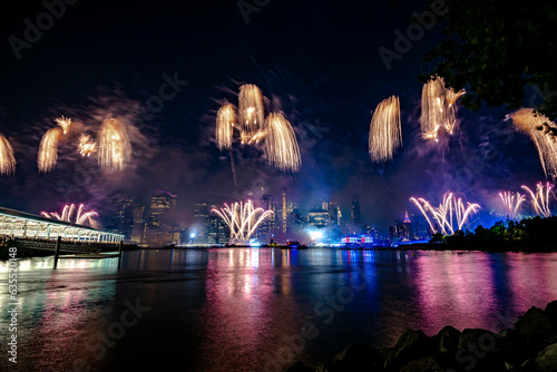 July 4th Macy's Fireworks in New York