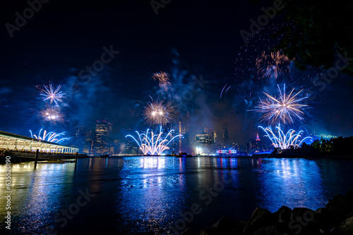 July 4th Macy's Fireworks in New York