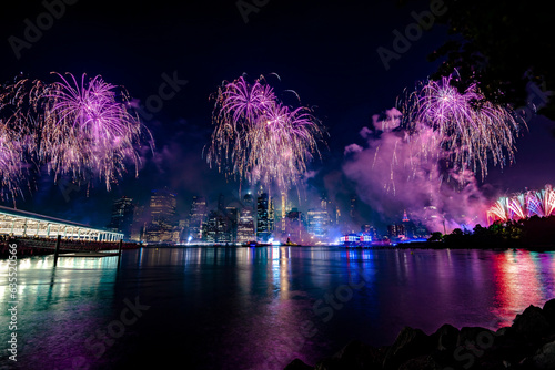 July 4th Macy's Fireworks in New York