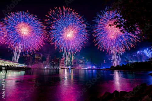 July 4th Macy's Fireworks in New York