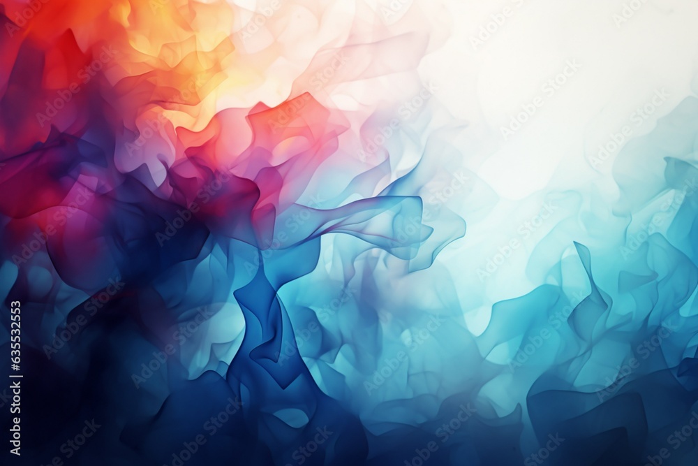 Low poly fusion abstract banner design unites digital connectivity with captivating artistic elements Generative AI