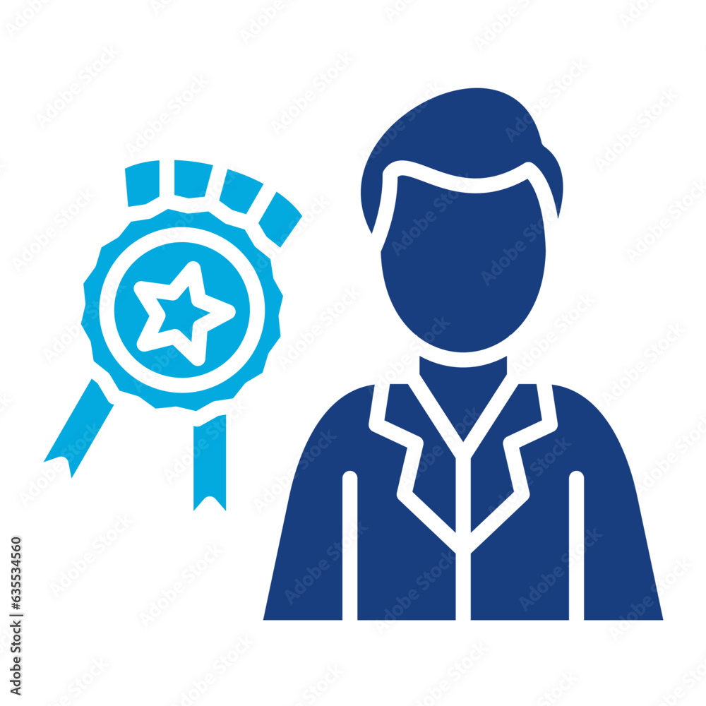 Obraz premium Rewarding Employees Icon