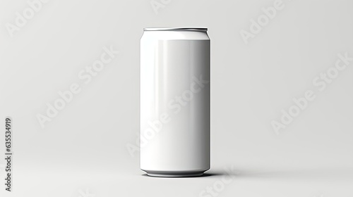 Blank White Energy Can Drink