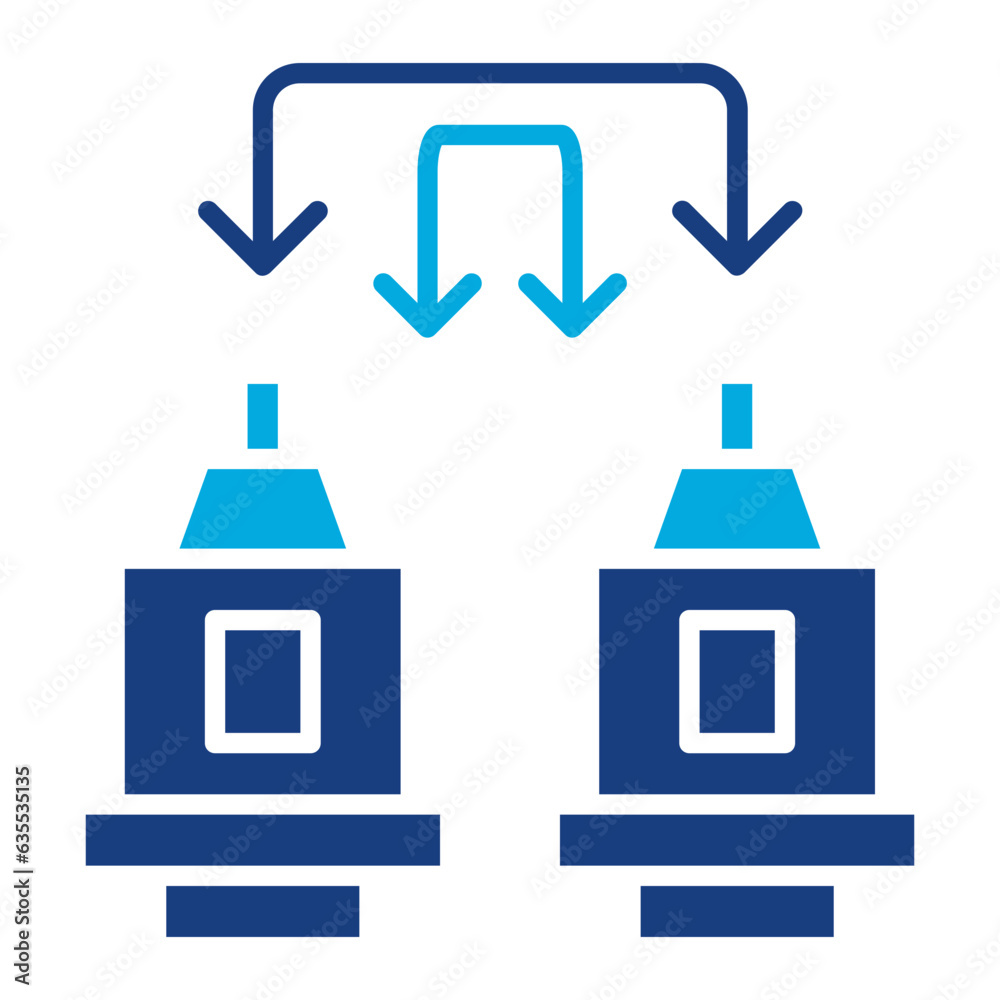 Machine to Machine Icon Machine to Machine Icon