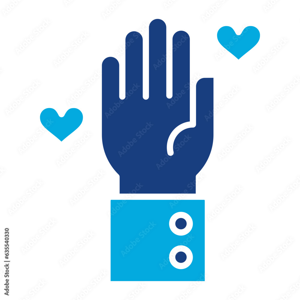 Obraz premium Volunteer Icon