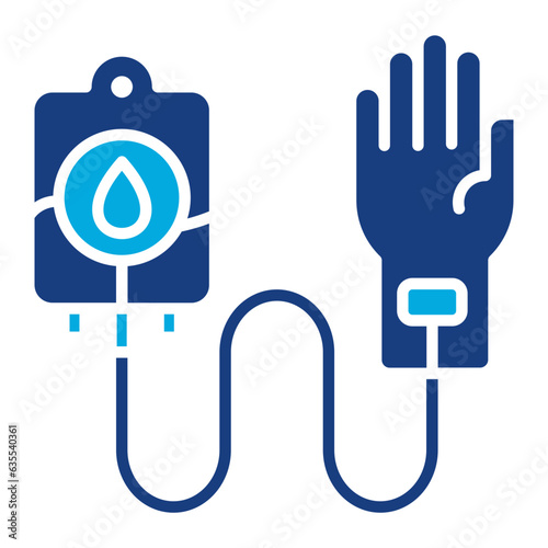Blood Transfusion Icon