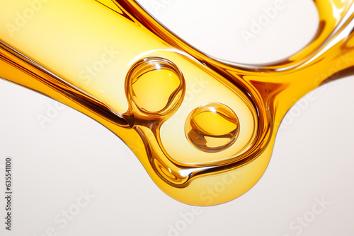 olive oil splashing isolated on white background