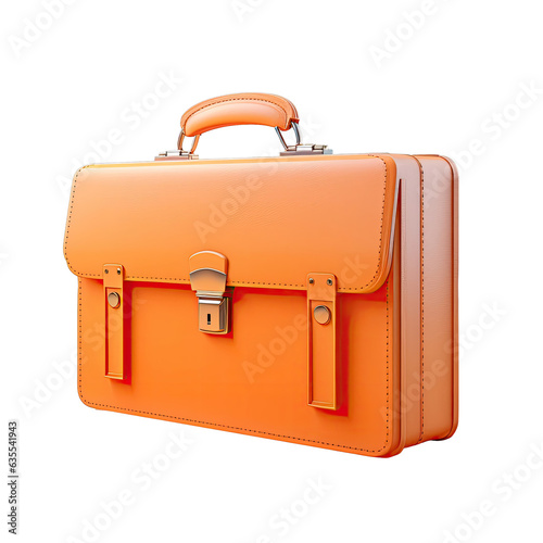 transparent background with a briefcase