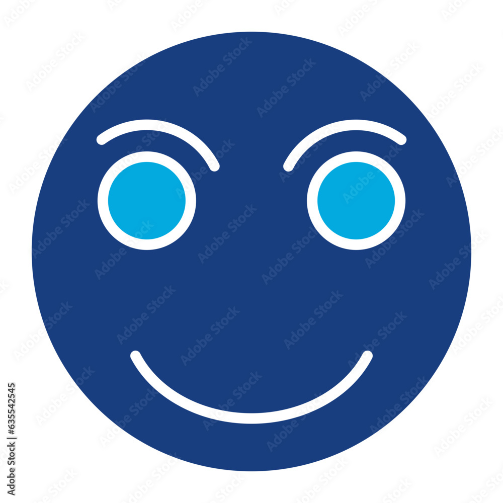 Slightly Smiling Face Icon Slightly Smiling Face Icon