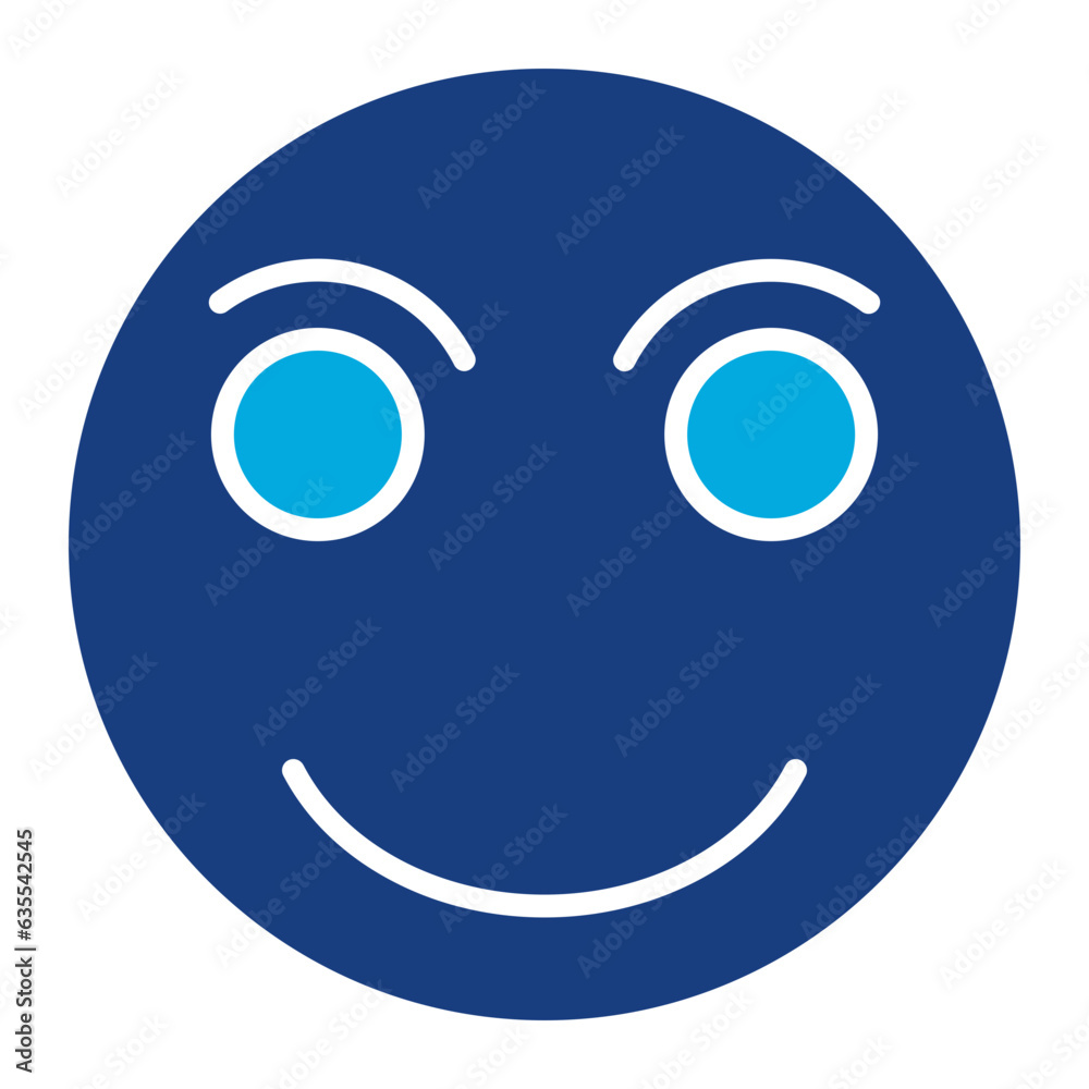 Slightly Smiling Face Icon